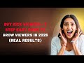 Buy Kick Viewers – 3 Step Easy Guide to Grow Viewers in 2026 (Real Results)