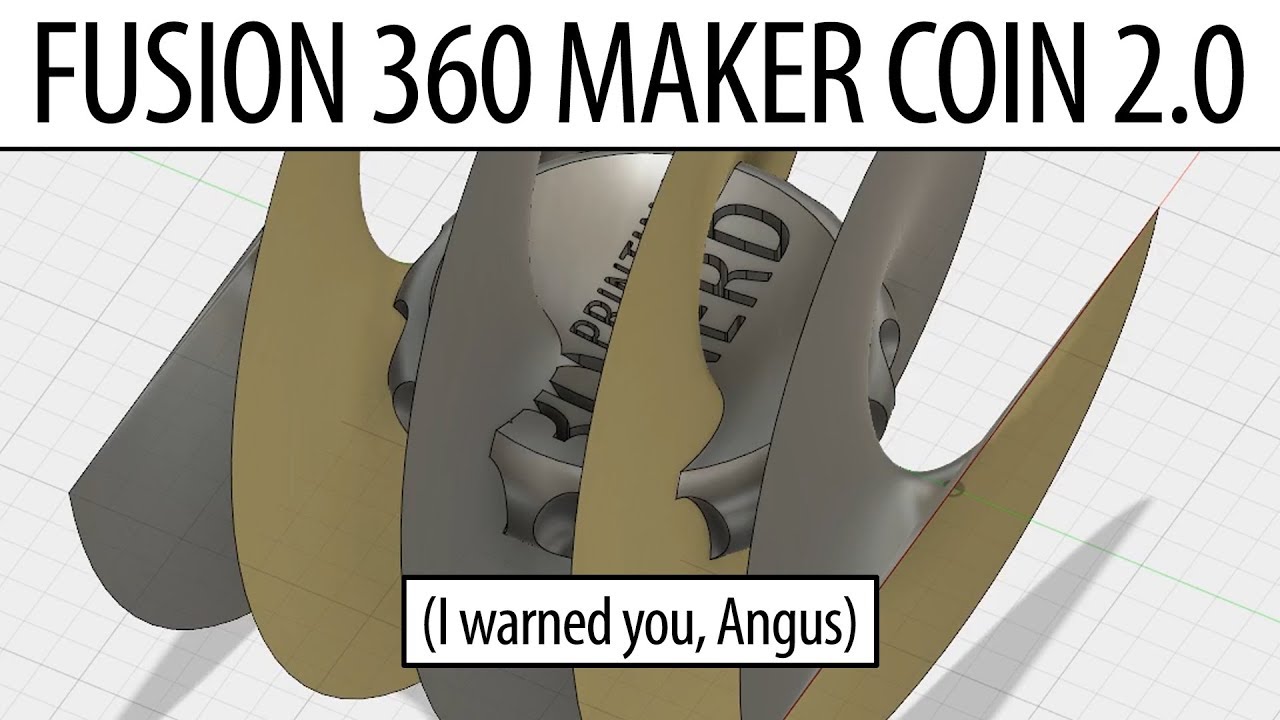 3D Printing Candy Cane Maker Coin - the Maker's Muse Fusion 360 Tutorial Next Logical Step