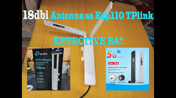 Palit Antenna sa Eap110, Effective ba? (Amplifying signal strength of Pisowifi Access point)