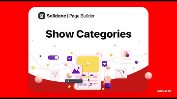 Show categories in your landing page