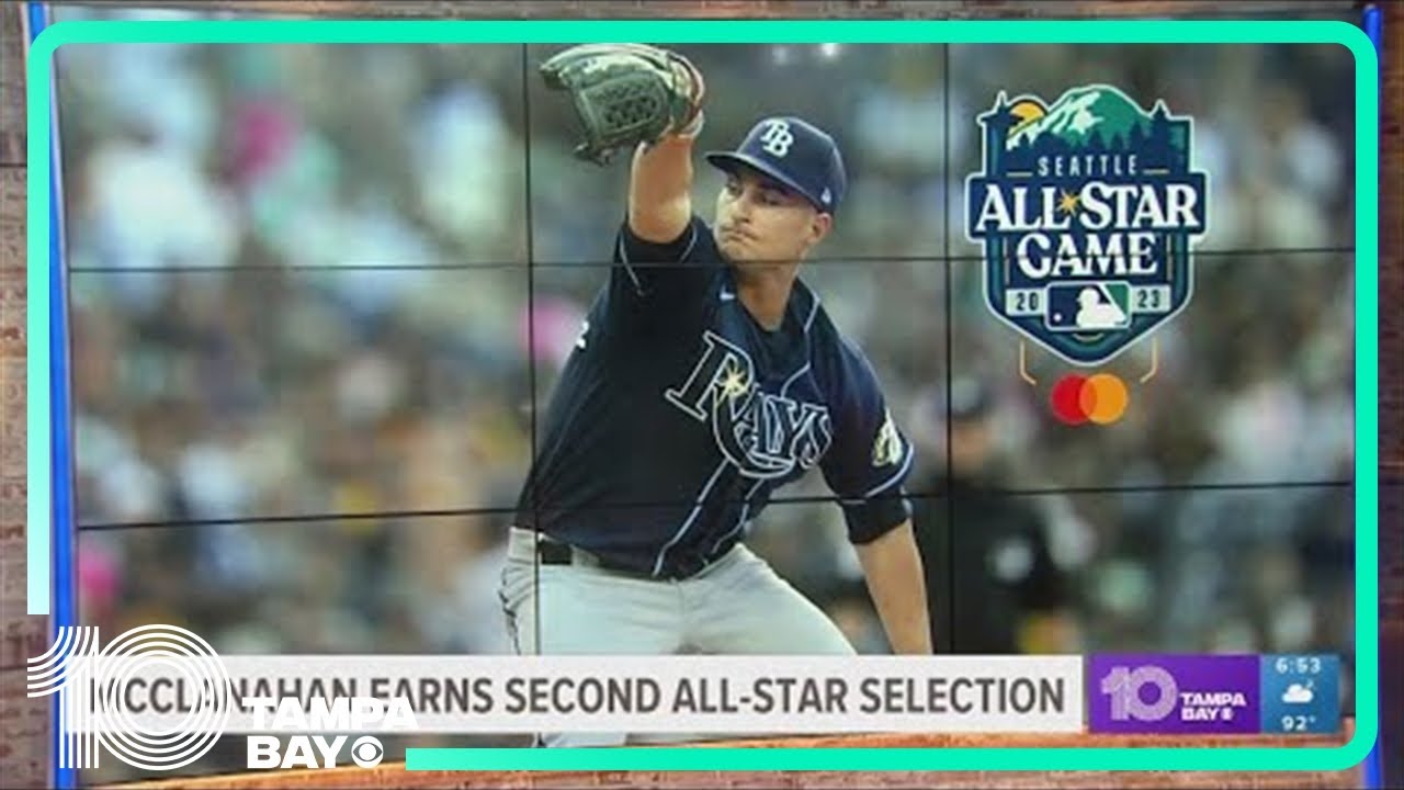 Rays' McClanahan earns 2nd All-Star selection 