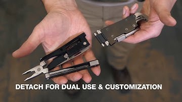 TOLER UNION is a pocket multi-tool with OMNILOCK