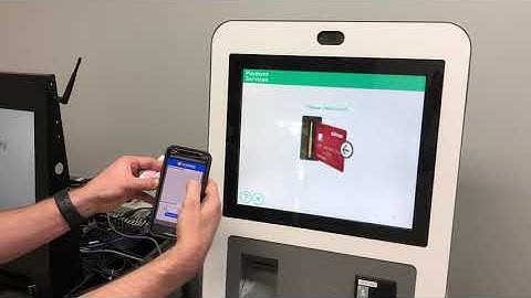 Touchless Kiosk Demo - Speedpay