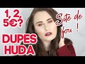  dupes huda beauty pour 1 2 ou 5  omg  je dcouvre un site makeup trop canon 