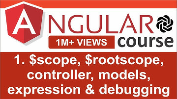 1.$scope, $rootscope, controller, models, expression & debugging - Angularjs for Beginners - codegpt