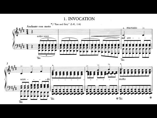 Liszt - Harmonies poétiques et religieuses : (1) Invocation : Vanessa Wagner, piano