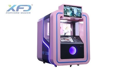 Popcorn Dispensing Robot Launch XFD Popcorn Robot