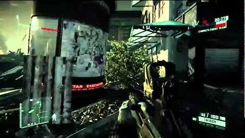 Crysis 2 Multiplayer Demo Gameplay - PIER 17