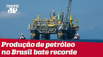 Como é a produção de petróleo?