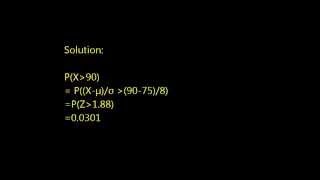 Statistical Question Solution