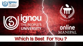 Ignou Vs Manipal University Which University Is Worth It