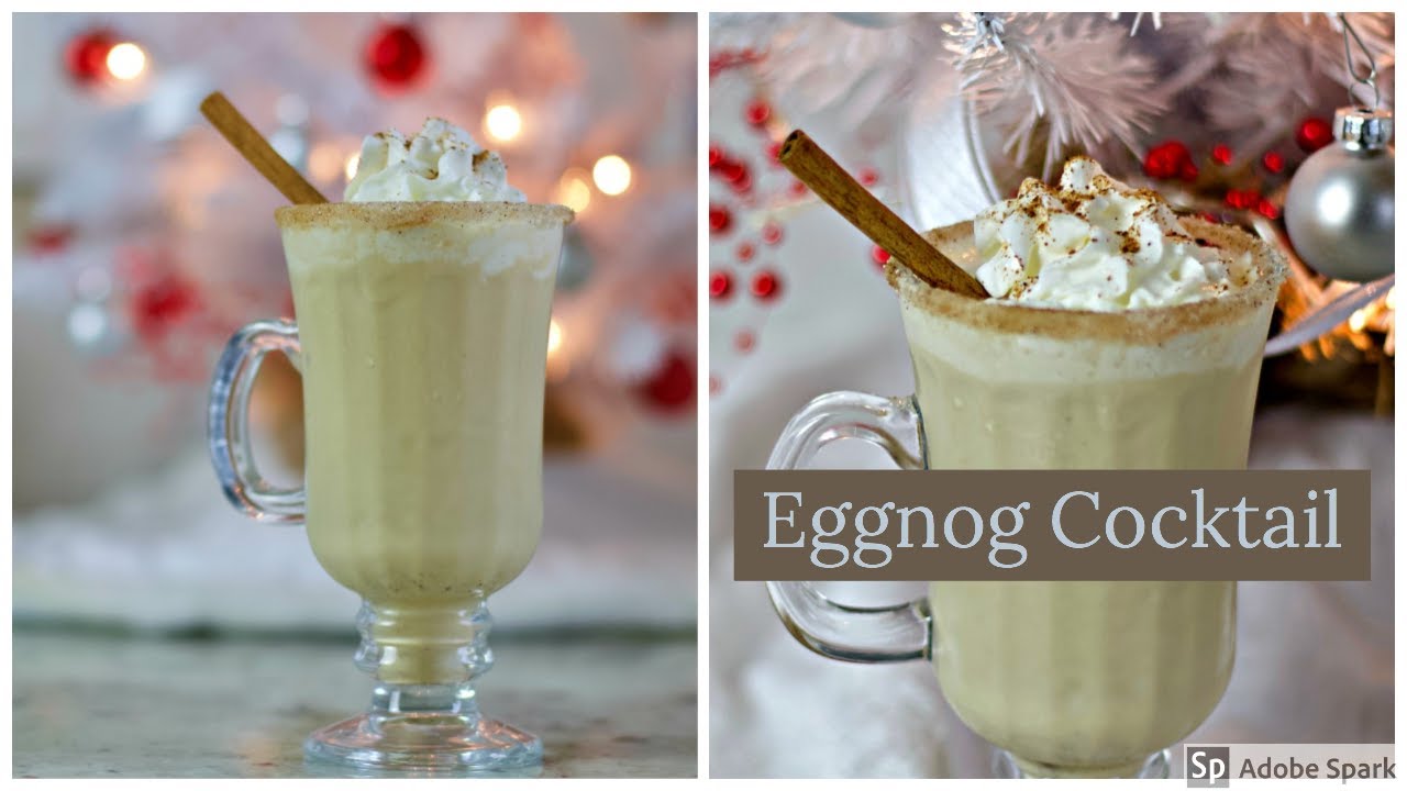 Eggnog Cocktail Recipe - YouTube