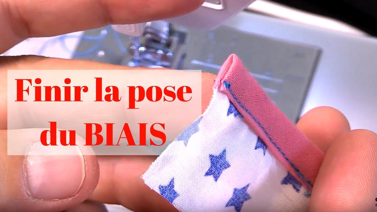 Terminer la couture d'un Biais 