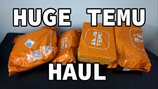 Huge Temu Haul! What did I get?