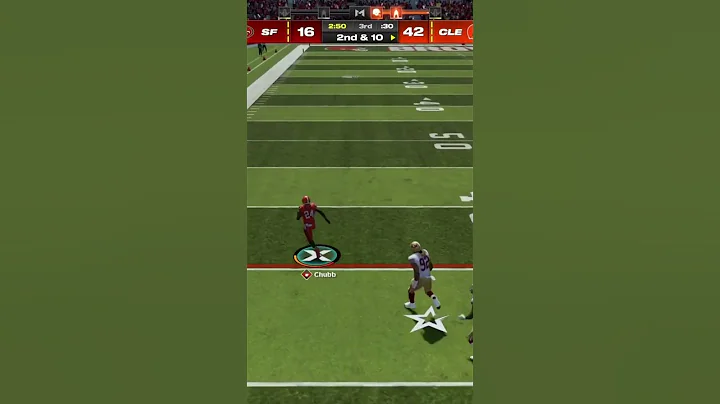 Nick Chubb ends the game #madden24