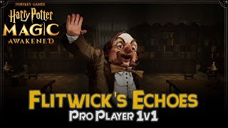 Harry Potter Magic Awakened : Flitwick's Echoes VS Ginny's Echoes Pro Player