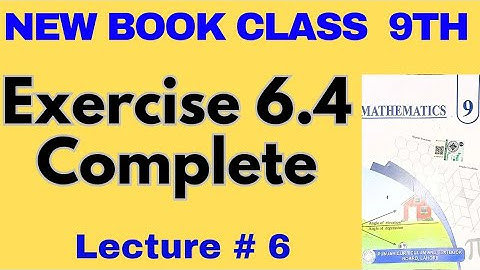 Class 9 Math| New book | Trigonometry Exercise 6.4 Full Solutions | Chapter 6