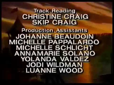 TaleSpin (Plunder & Lighting Pilot Movie) End Credits