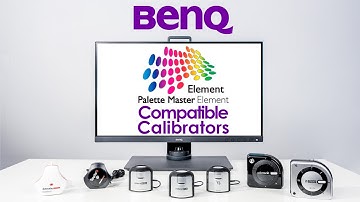 BenQ Palette Master Element Compatible Calibrators from X-Rite & DataColor.