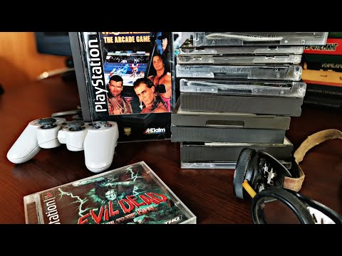 Видео: Коллекция лицензионных игр PS1 первая часть