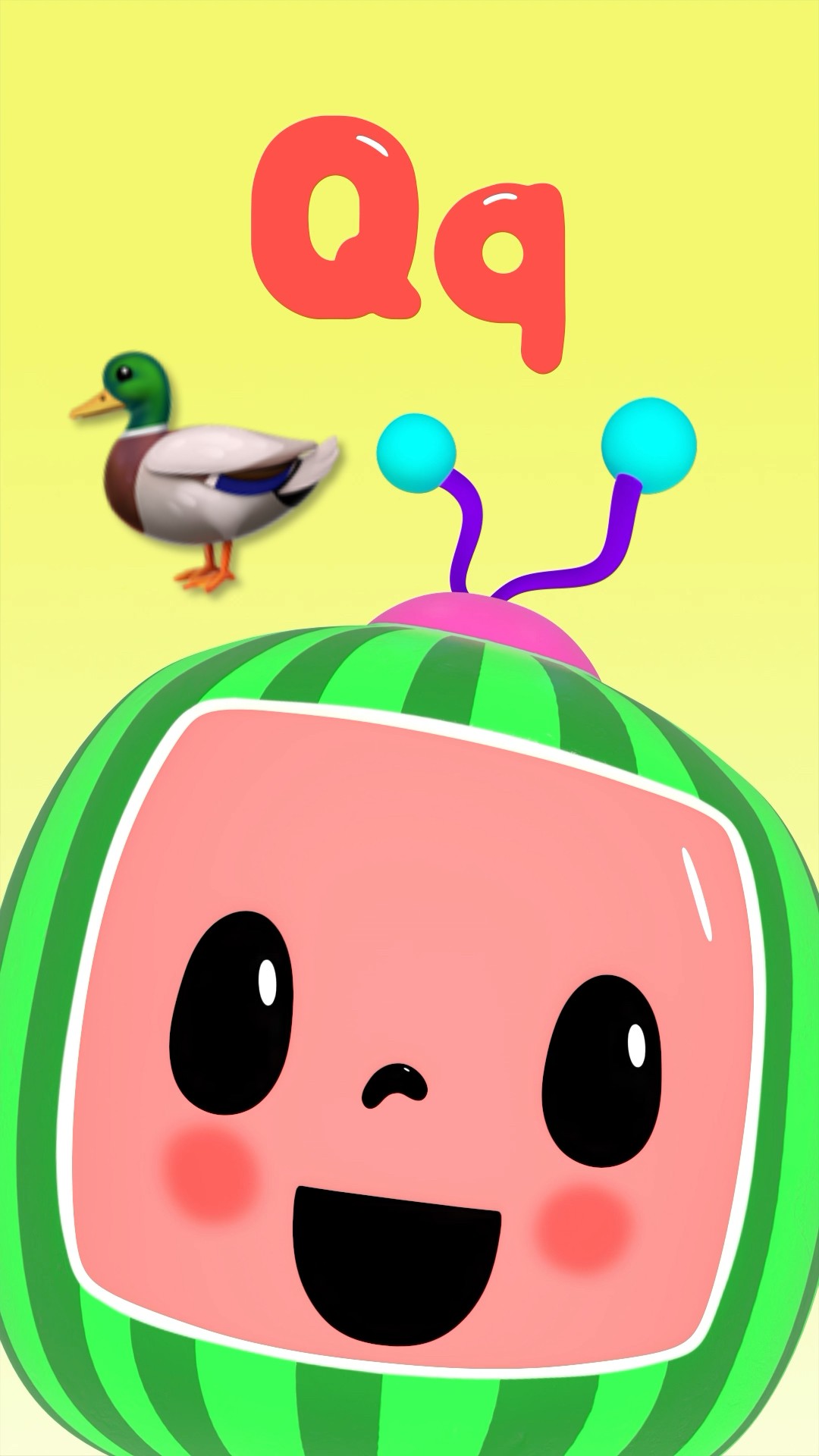 Q is for QUACK ?! Learn ABC! #cocomelon #shorts