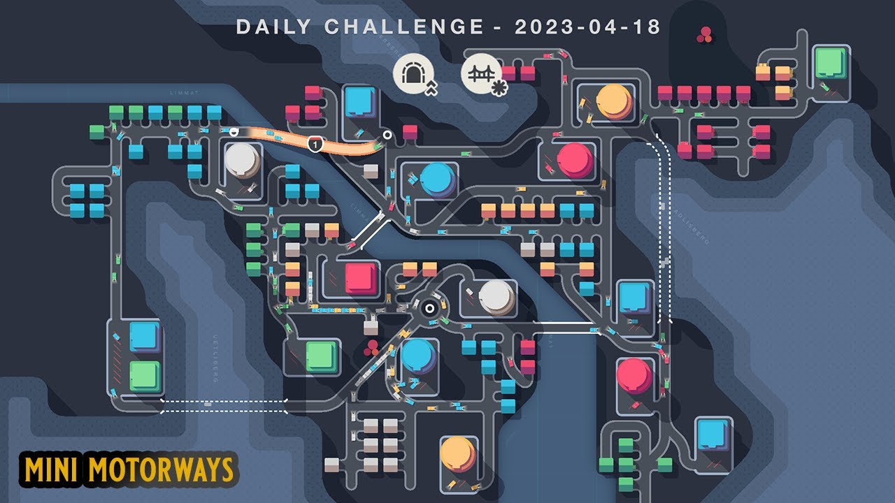 Mini Motorways 4-18-23 DAILY Challenge [#AppleArcade] #MiniMotorways ...