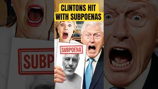 Clintons Ordered to Testify on Epstein…