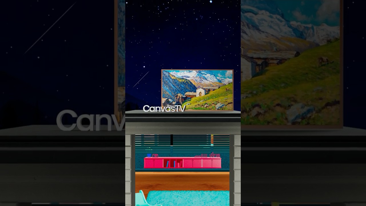 🌃From gallery to your home | CanvasTV S7
