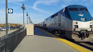 Amtrak Northeast Regional Train #94 arrives at the Station in Norfolk,Va.
