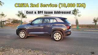 Creta Second Service Update | Cost and DPF Issue Explained | Roving Family