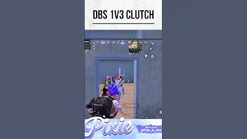 Deadliest DBS 1V3 Apartment | #bgmi #bgmishorts #1v3 #viral #trendingshorts