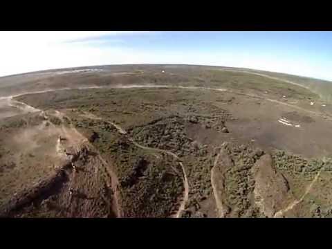 Desert 100 Start. Aerial View.