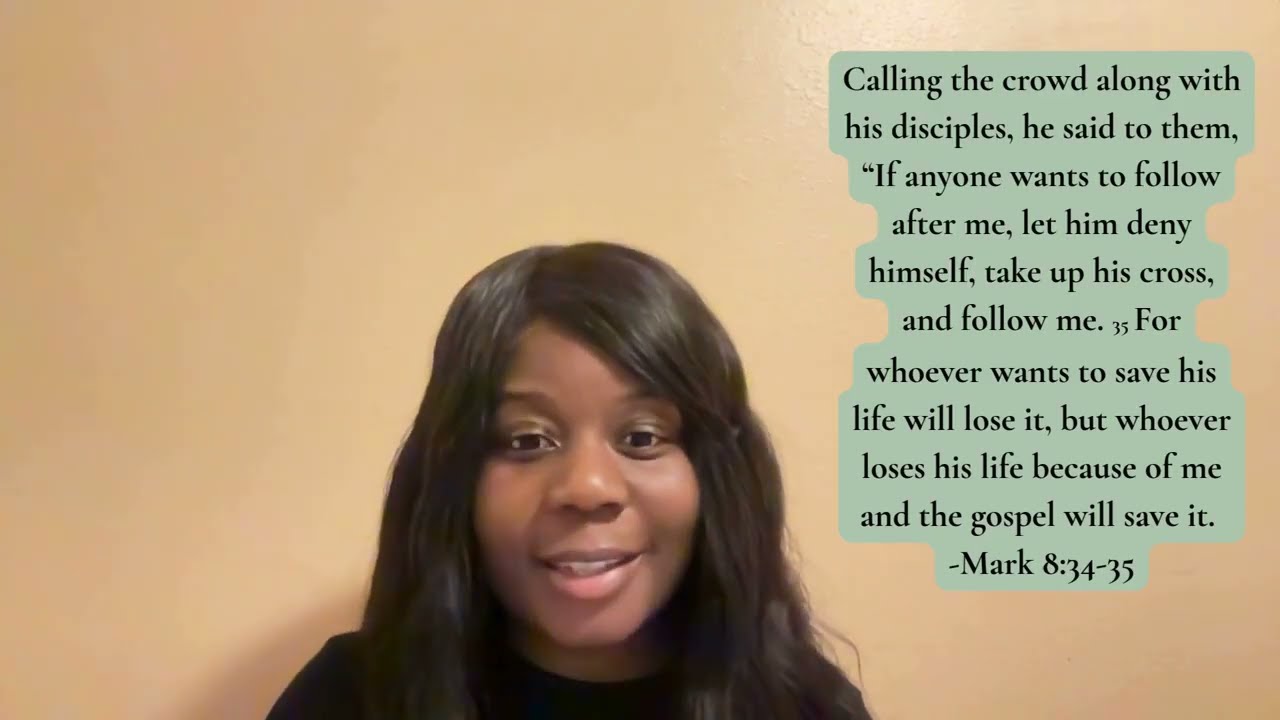 Day 57 | Reading the Whole Bible in 365 Days | SOAP Journal (Mark 8:34-35)
