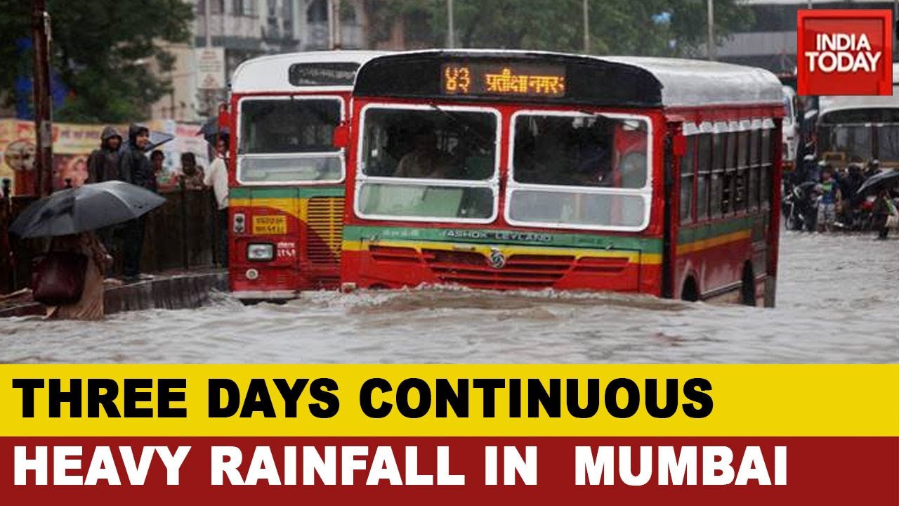 Monsoon Chaos: Torrential Rains Lash Mumbai, Water Clogging Across The ...