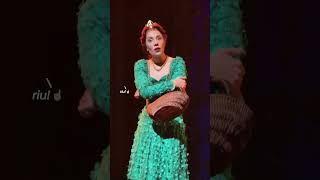 pérolas de shrek o musical com myra ruiz sendo fiona | #myraruiz #musicaltheatre #viralshorts