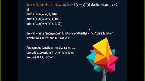 Anonymous Functions in Scala v3