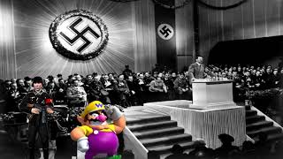 Wario farts on a meeting with Hitler and gets shot