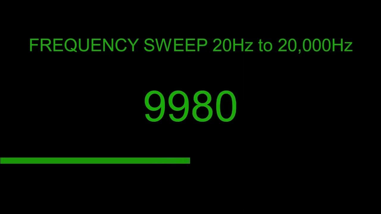 20Hz to 20,000Hz Sawtooth Wave Linear Frequency Sweep YouTube