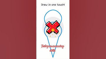 99% Fail - One Line - One Touch Drawing #cute #games #drawing #puzzle