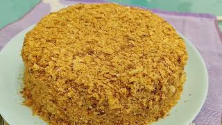 картинка: ИДЕАЛЬНЫЙ РЕЦЕПТ НАПОЛЕОНА. ВКУСНО И ПРОСТО. 