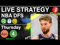 NBA DFS Strategy Thursday 4/4/24 | DraftKings &amp; FanDuel NBA Lineup Picks