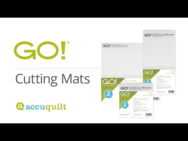 AccuQuilt Cutting Mat Tips & Tricks! 