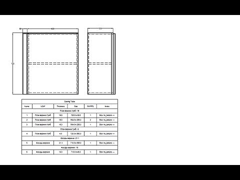 AutoCAD. Автоматическое формирование списка деталей