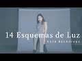 14 esquemas de iluminación - Kate Backdrops