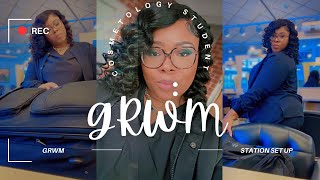 GRWM| Cosmetology Student