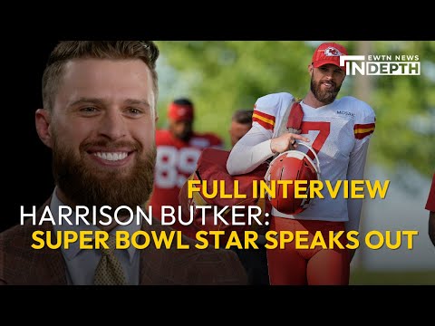 Harrison Butker on family life, gun violence, Taylor Swift, Super Bowl and more | FULL Interview