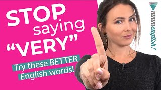 Upgrade Your Vocabulary 😎 Better Ways To Say VERY... Happy / Sad / Good / Bad