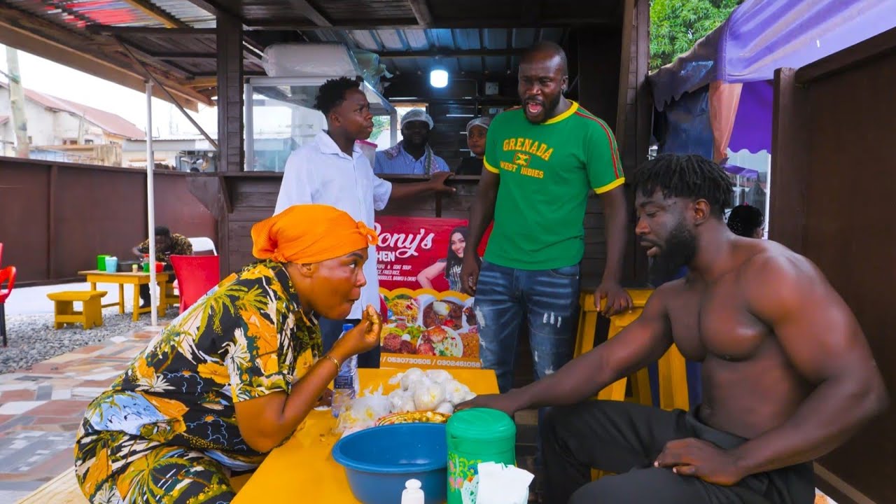 🤣AKABENEZER THE WICKED HUSBAND MET HIS METER LOUISA AND JORDAN FT KYEKYEKU,SOBOLO,PAPA KUMASI🤣🤣