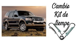 Falla Ford Explorer por cadena de tiempo