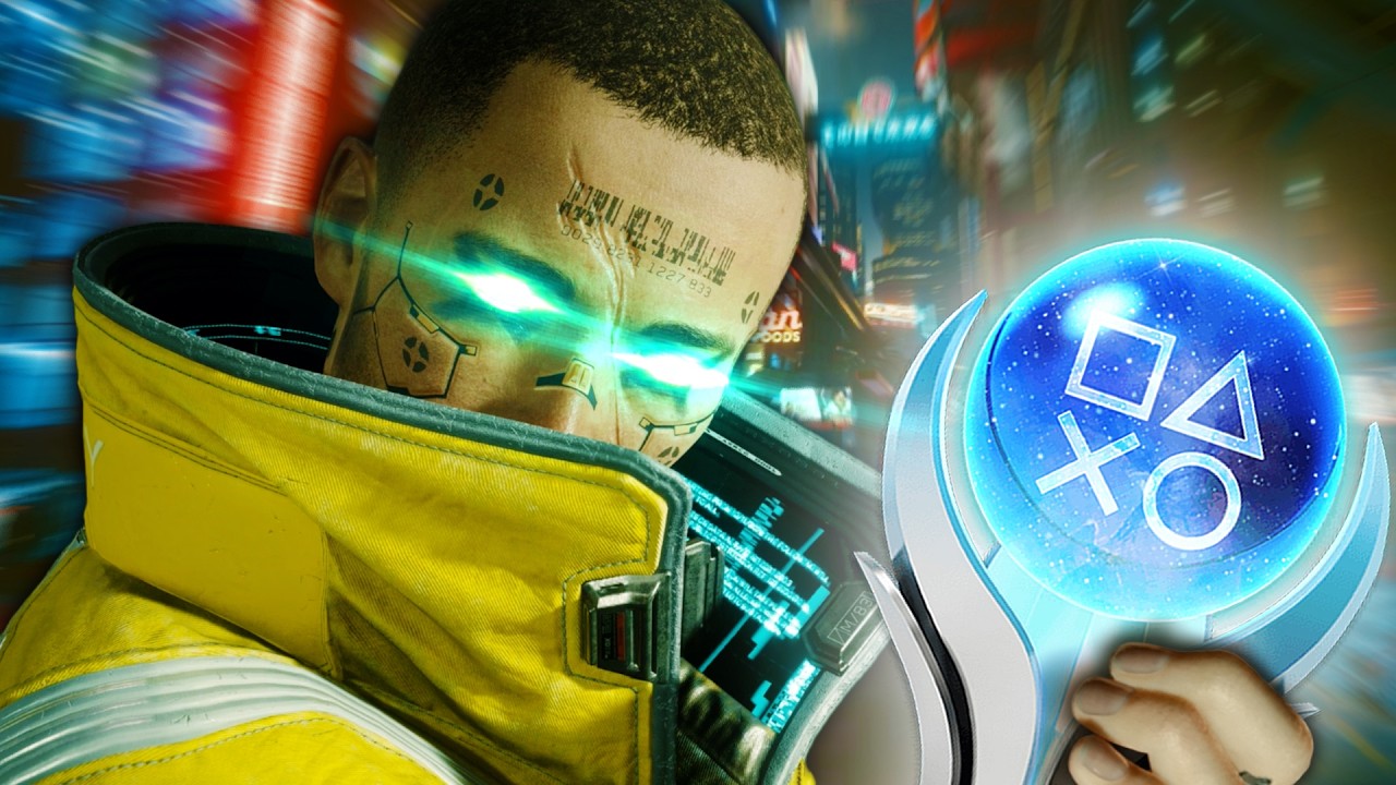 Cyberpunk 2077's PLATINUM is PSYCHOTIC